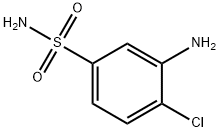 3-amino-4-chlorobenzenesulphonamide Structure