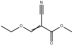 methyl 2-cyano-3-ethoxyacrylate  Structure