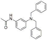 N-[3-[bis(phenylmethyl)amino]phenyl]acetamide Structure