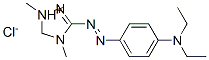 3-[[p-(디에틸아미노)페닐]아조]-1,4-디메틸-1H-1,2,4-트리아졸륨클로라이드 구조식 이미지
