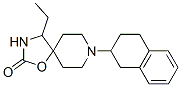 4-Ethyl-8-(1,2,3,4-tetrahydronaphthalen-2-yl)-1-oxa-3,8-diazaspiro[4.5]decan-2-one 구조식 이미지