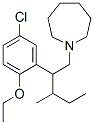 1-[2-(5-Chloro-2-ethoxyphenyl)-3-methylpentyl]hexahydro-1H-azepine Structure