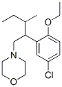 4-[2-(5-Chloro-2-ethoxyphenyl)-3-methylpentyl]morpholine Structure