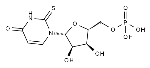 2-Thiouridine 5'-phosphate Structure