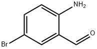 2-Amino-5-bromobenzaldehyde 구조식 이미지
