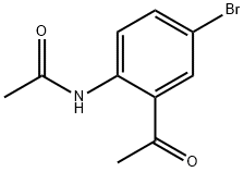 N-(2-acetyl-4-bromophenyl)acetamide Structure