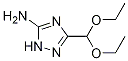 5-(diethoxyMethyl)-2H-1,2,4-triazol-3-aMine Structure