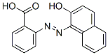 2-(2-Hydroxy-1-naphtylazo)benzoic acid Structure