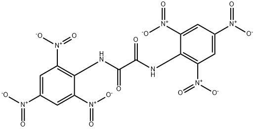 N,N'-비스(2,4,6-트리니트로페닐)옥사미드 구조식 이미지