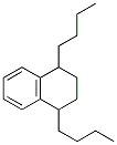1,4-Dibutyl-1,2,3,4-tetrahydronaphthalene Structure