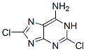 2,8-디클로로-1H-아데닌 구조식 이미지