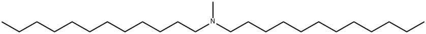 N,N-DIDODECYLMETHYLAMINE 구조식 이미지