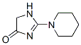 4H-Imidazol-4-one,  1,5-dihydro-2-(1-piperidinyl)-  (9CI) 구조식 이미지