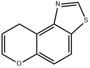 9H-Pyrano[3,2-e]benzothiazole(9CI) Structure