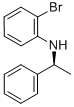 벤젠메탄아민,N-(2-브로모페닐)-a-메틸-,(aS)- 구조식 이미지