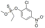 O-(2-클로로-4-니트로페닐)O-메틸=에틸포스포노티오에이트 구조식 이미지