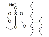 SODIUM AKYLARYLPOLYETHER SULFONATE Structure