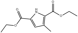 3-메틸-1H-피롤-2,5-디카르복실산디에틸에스테르 구조식 이미지