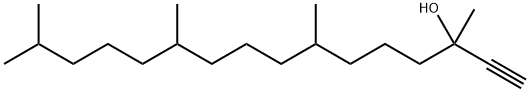 3,7,11,15-tetramethylhexadec-1-yn-3-ol 구조식 이미지