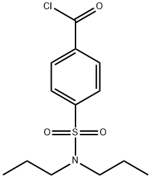 4-[(DIPROPYLAMINO)SULFONYL]BENZENE-1-CARBONYL CHLORIDE Structure