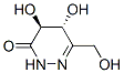 3(2H)-Pyridazinone, 4,5-dihydro-4,5-dihydroxy-6-(hydroxymethyl)-, (4S,5R)- (9CI) 구조식 이미지
