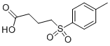 4-(TOLUENE-4-SULFONYL)-BUTYRIC ACID Structure