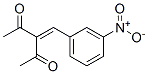 3-(m-Nitrobenzylidene)-2,4-pentanedione Structure