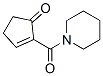 Piperidine,  1-[(5-oxo-1-cyclopenten-1-yl)carbonyl]-  (9CI) 구조식 이미지