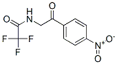 2,2,2-Trifluoro-N-[2-oxo-2-(p-nitrophenyl)ethyl]acetamide Structure