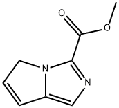 5H-피롤로[1,2-c]이미다졸-3-카르복실산,메틸에스테르(9CI) 구조식 이미지