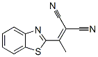 프로판디니트릴,[1-(2-벤조티아졸릴)에틸리덴]-(9CI) 구조식 이미지