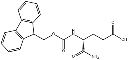 FMOC-alpha-glutaMine 구조식 이미지