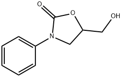 3-Phenyl-5-(hydroxymethyl)oxazolidine-2-one 구조식 이미지
