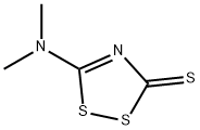 3-DIMETHYLAMINO-1,2,4-DITHIAZOLE-5-THIONE Structure