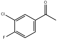 3-Chloro-4-fluoroacetophenone 구조식 이미지