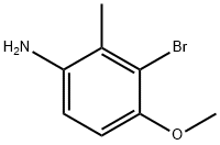 3-broMo-4-Methoxy-2-Methylaniline Structure