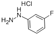 3-플루오로페닐하이드라진하이드로클로라이드 구조식 이미지