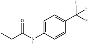 N-(4-트리플루오로메틸페닐)프로피온아미드 구조식 이미지
