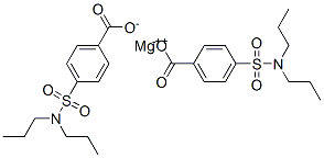 magnesium 4-[(dipropylamino)sulphonyl]benzoate Structure