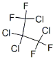 1,2,2,3-tetrachloro-1,1,3,3-tetrafluoro-propane Structure