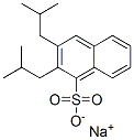 sodium diisobutylnaphthalene-1-sulphonate Structure