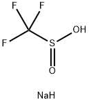 Sodium trifluoromethanesulfinate 구조식 이미지