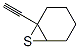 7-Thiabicyclo[4.1.0]heptane, 1-ethynyl- (9CI) Structure