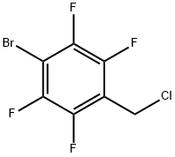 4-BROMO-2,3,5,6-TETRAFLUOROBENZYLCHLORIDE Structure