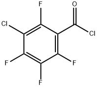 3-클로로-2,4,5,6-테트라플루오로벤조일클로라이드 구조식 이미지