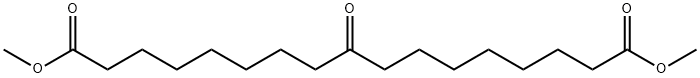 8-Oxopentadecane-1,15-dicarboxylic acid dimethyl ester Structure