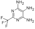 2-(trifluoromethyl)pyrimidine-4,5,6-triamine Structure