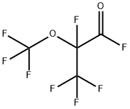 2,3,3,3-테트라플루오로-2-(트리플루오로메톡시)프로피오닐플루오라이드 구조식 이미지