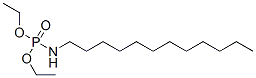 디에틸-N-도데실포스포아미데이트 구조식 이미지