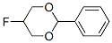 m-Dioxane, 5-fluoro-2-phenyl- (7CI,8CI) Structure
